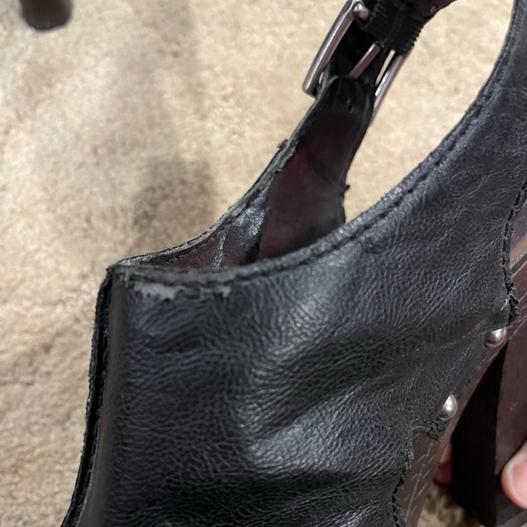 🚨3 for $15🚨 KENSIE GIRL open toe platform heels - Picture 5 of 5